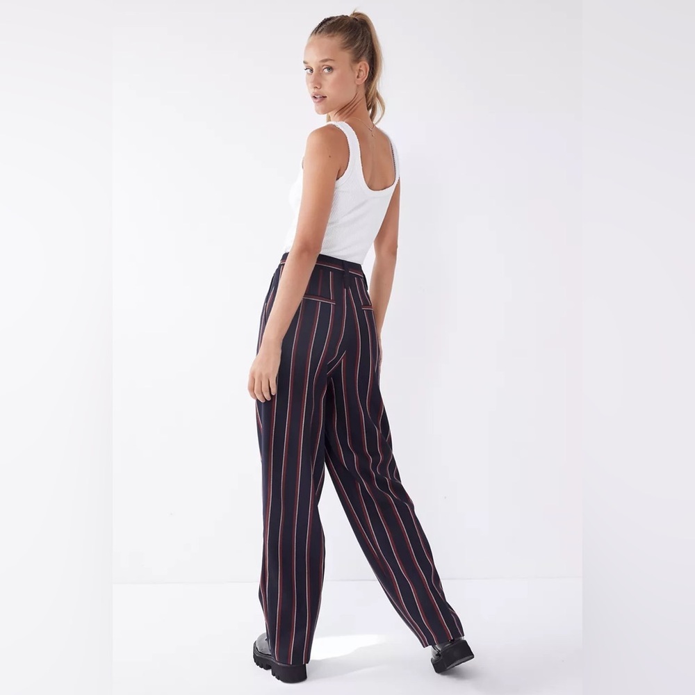 Urban Outfitters UO Cocoon Pinstripe Puddle Pant Size XS